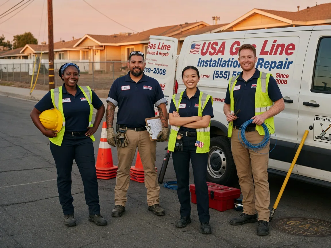 Gas Line Installation company in Chalfont, PA